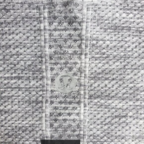 Lululemon x Peloton Heathered Grey Crew Neck Swiftly Tech Top Size 4 - Picture 6 of 9